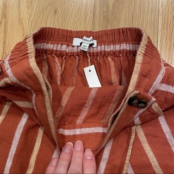 NWT MADEWELL Striped Pull-on Skirt - Picture 10 of 16